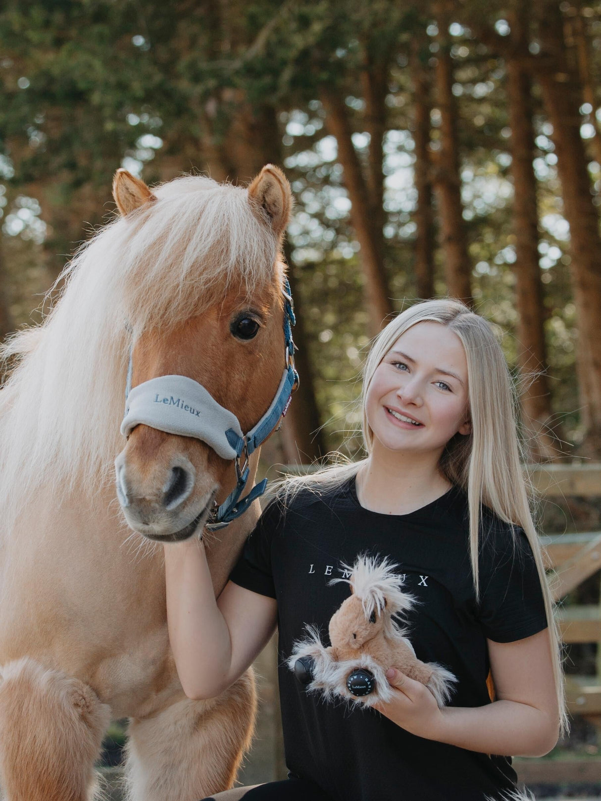 Le Mieux Harlow Tiny Beanie Pony Cloudy