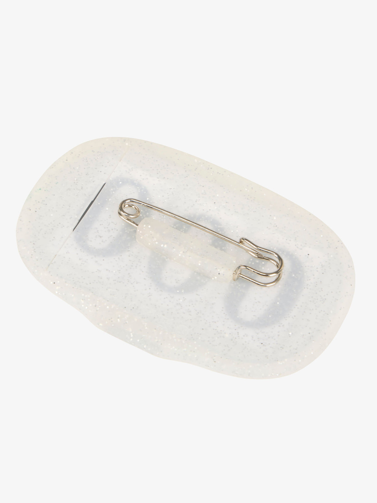 Le Mieux Saddle Pad Number Holder Silver Glitter