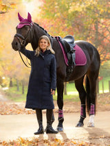 Le Mieux Suede Dressage Square Blackberry L