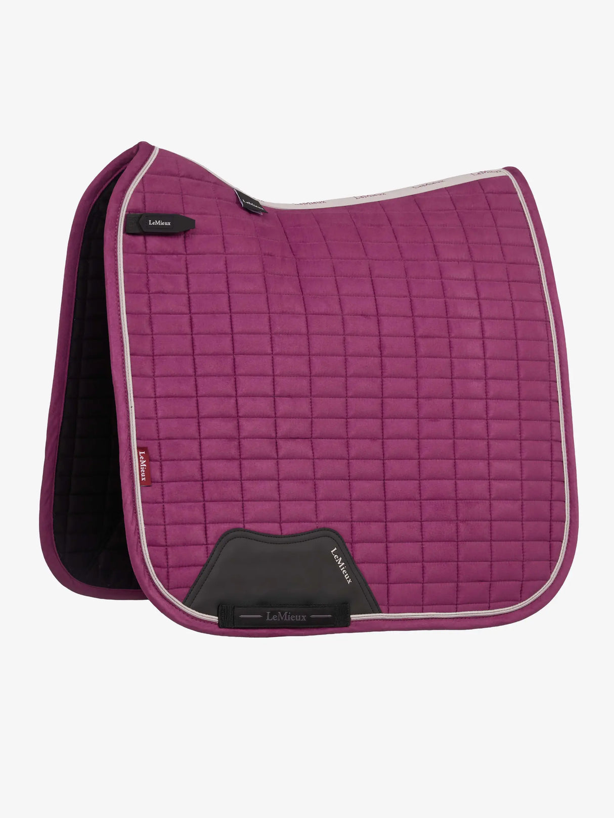 Le Mieux Suede Dressage Square Blackberry L