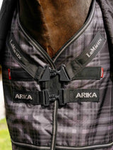 Le Mieux Arika Check 100g Turnout Rug Cocoa