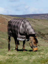 Le Mieux Arika Check 100g Turnout Rug Cocoa