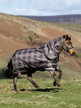 Le Mieux Arika Check 100g Turnout Rug Cocoa