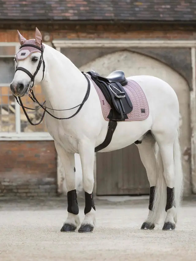 Le Mieux Heritage Herringbone Dressage Square Wild Rose L