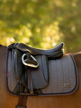 Le Mieux Heritage Herringbone Dressage Square Cocoa L