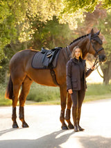 Le Mieux Heritage Herringbone Dressage Square Cocoa L