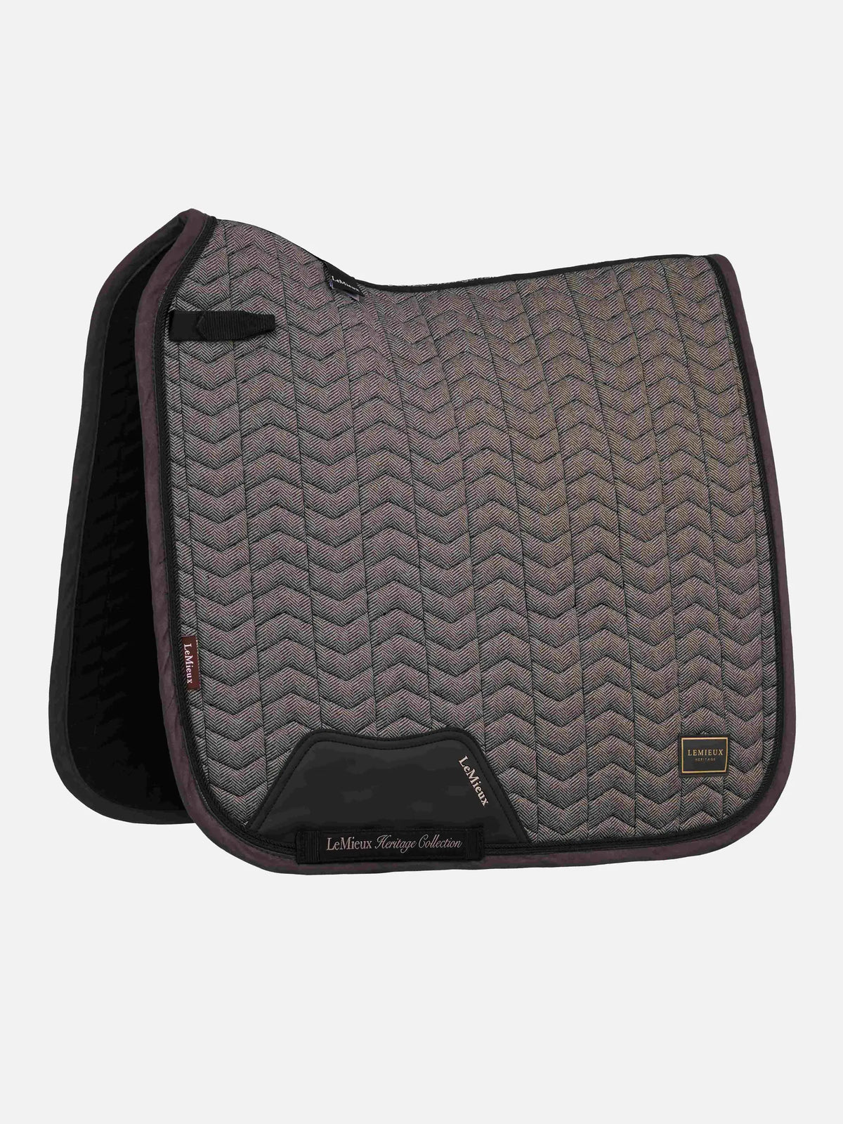 Le Mieux Heritage Herringbone Dressage Square Cocoa L