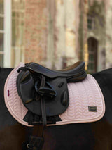 Le Mieux Heritage Herringbone Jump Square Wild Rose L