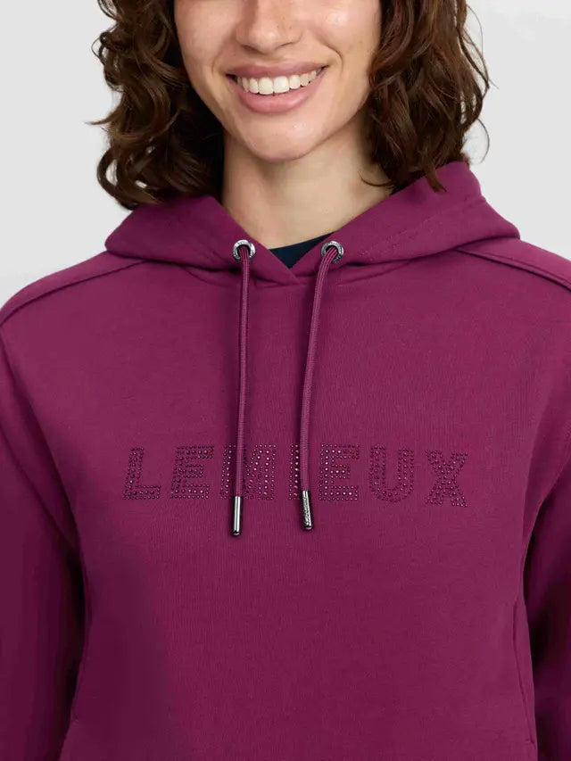 Le Mieux Eden Sparkle Hoodie Blackberry