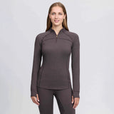 Le Mieux Heritage Herringbone Base Layer Cocoa