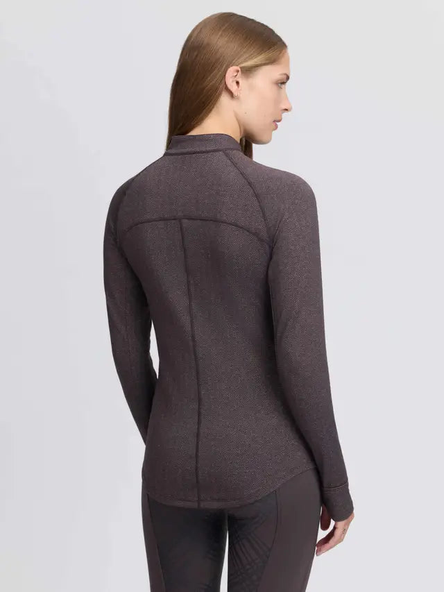 Le Mieux Heritage Herringbone Base Layer Cocoa