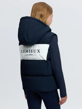 Le Mieux Young Rider Joey Hooded Gilet Navy