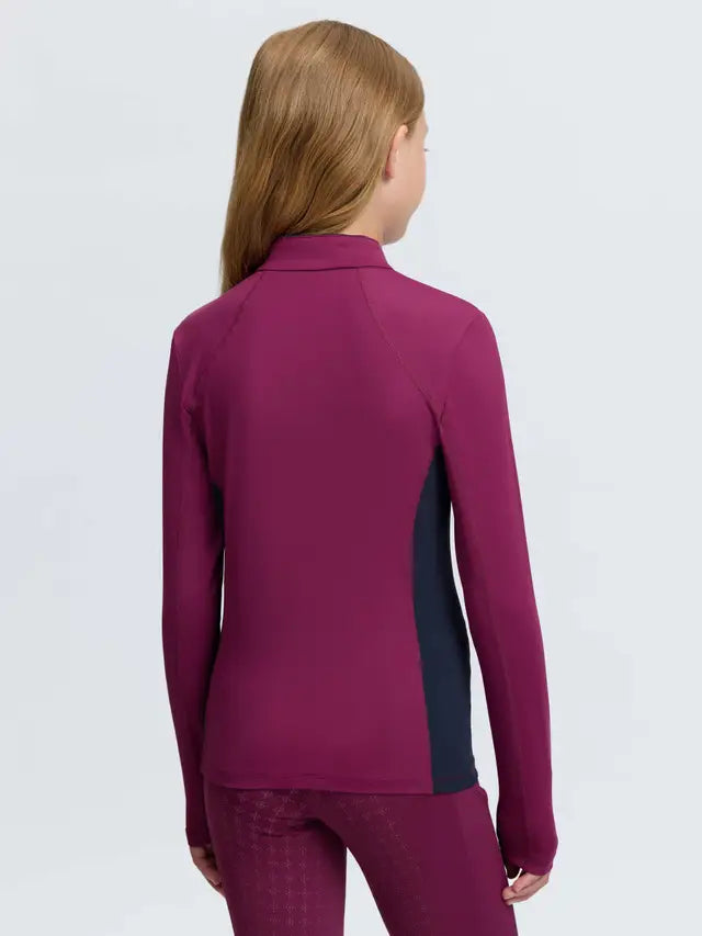 Le Mieux Young Rider Classique Base Layer Blackberry