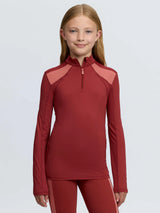 Le Mieux Young Rider Mia Mesh Base Layer Russet