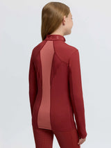 Le Mieux Young Rider Mia Mesh Base Layer Russet