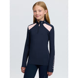 Le Mieux Young Rider Mia Mesh Base Layer Navy
