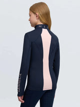 Le Mieux Young Rider Mia Mesh Base Layer Navy