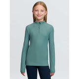 Le Mieux Young Rider Raye Ribbed Base Layer Aloe