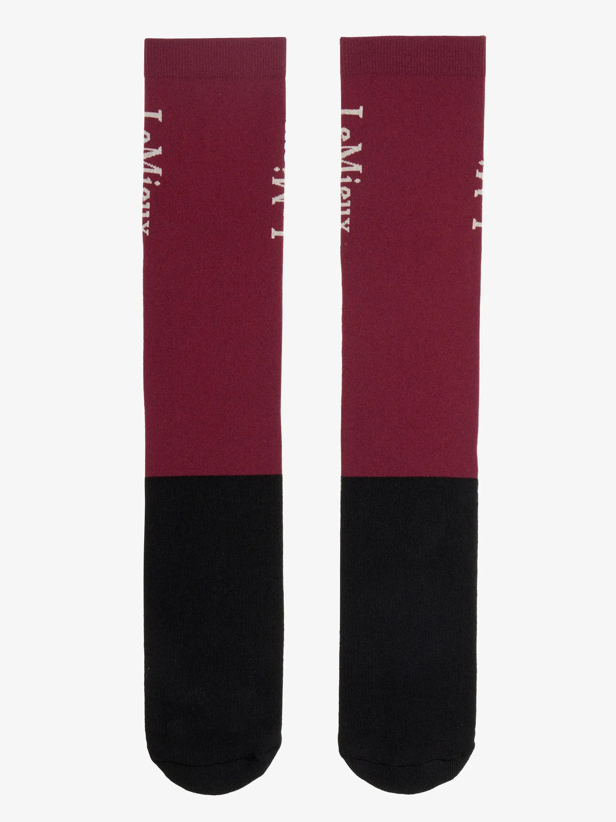 Le Mieux Competition Socks 2 Pack Blackberry Medium