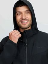 Le Mieux Mens Waterproof Lightweight Jacket Black