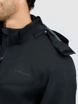 Le Mieux Mens Waterproof Lightweight Jacket Black
