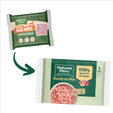 Natures Menu Dog - Frozen Just Lamb & Chicken Mince 400g