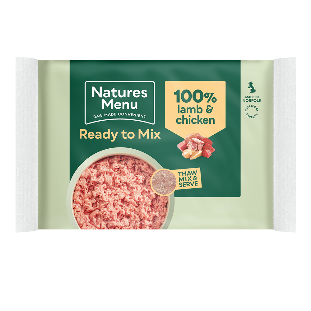 Natures Menu Dog - Frozen Just Lamb & Chicken Mince 400g