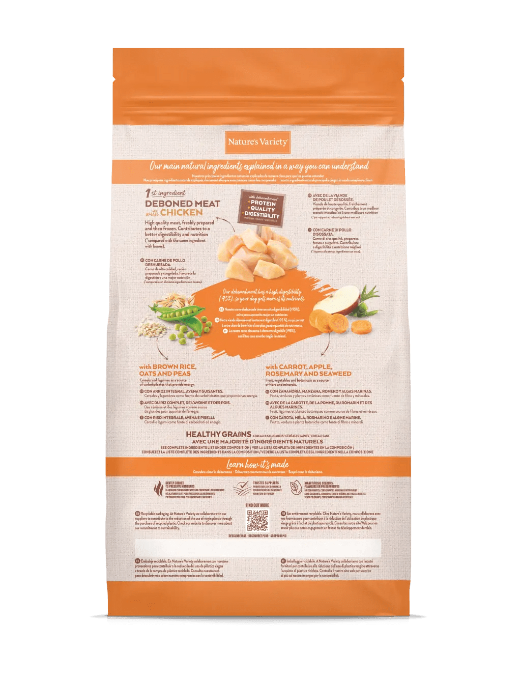 Natures Variety Dog - Healthy Grains Puppy Medium/Maxi Chicken 3kg