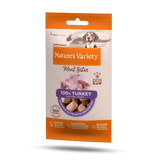 Natures Variety Dog - Freeze Dried Meat Bites Turkey 20g