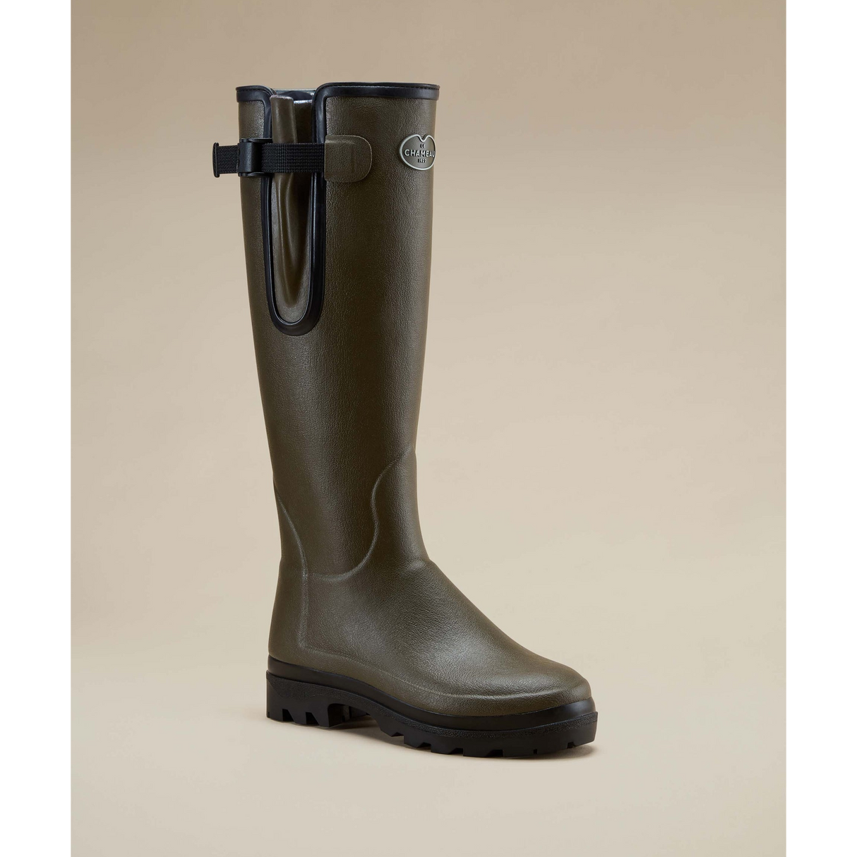 Le Chameau Ladies Vierzonord FE Wellies Vert Chameau / Black
