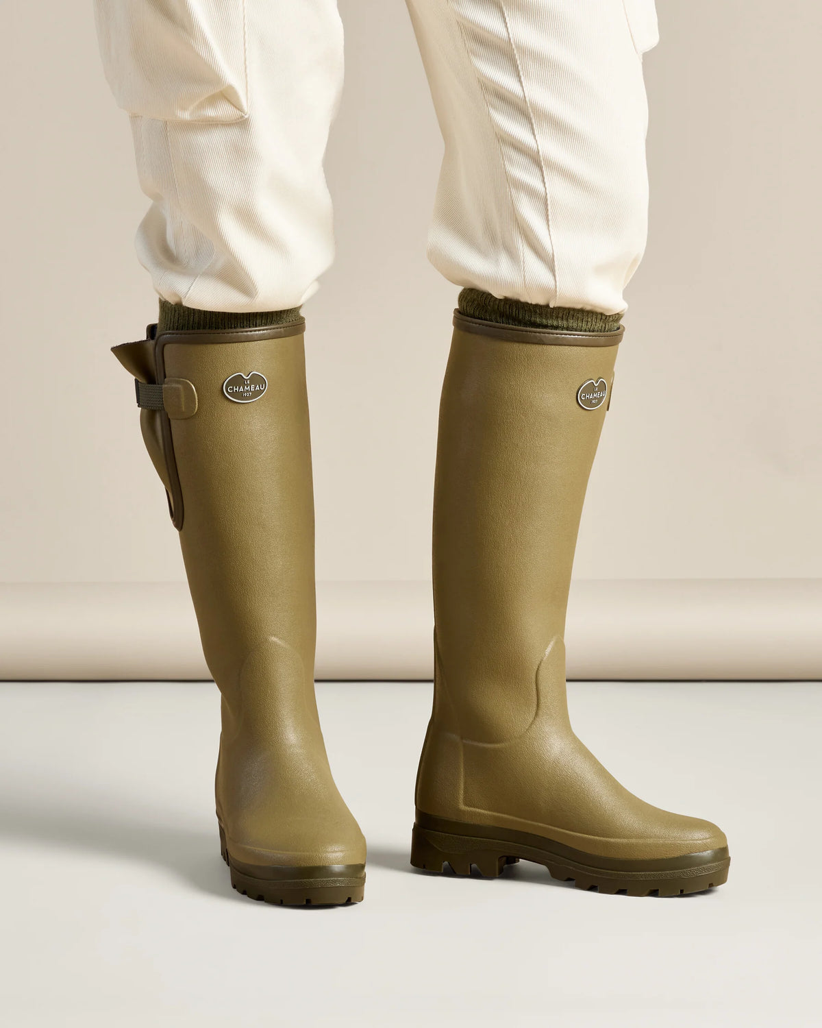 Le Chameau Ladies Vierzonord FE Wellies Vert Vierzon