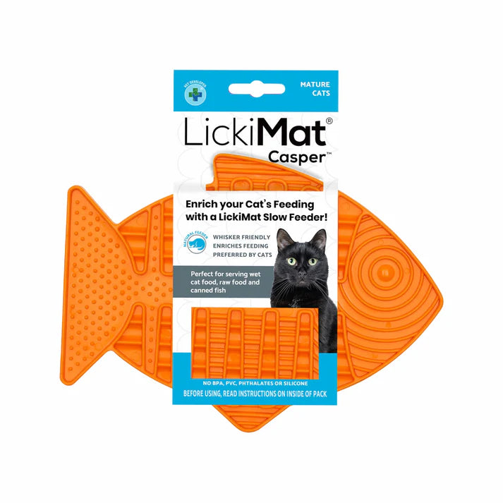 Lickimat Casper Orange