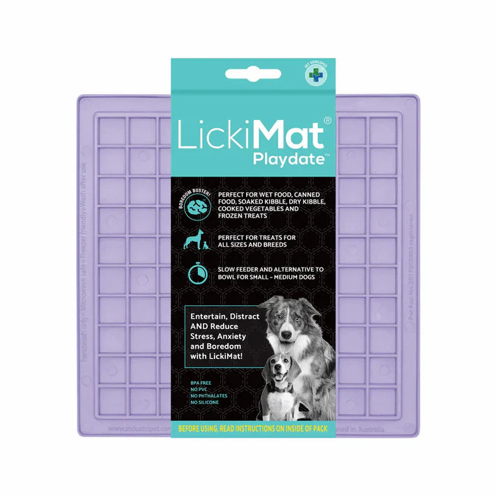 LickiMat Playdate Classic Lavender