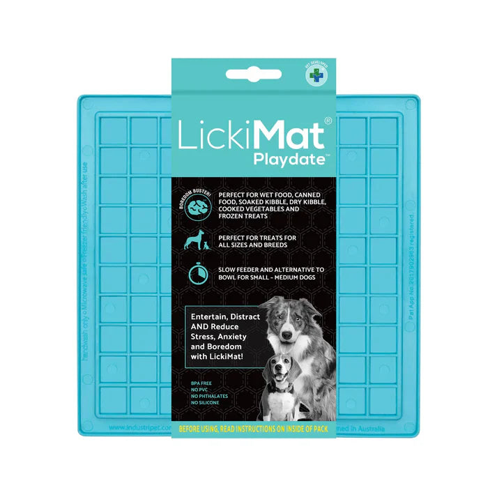 LickiMat Playdate Classic Turquoise
