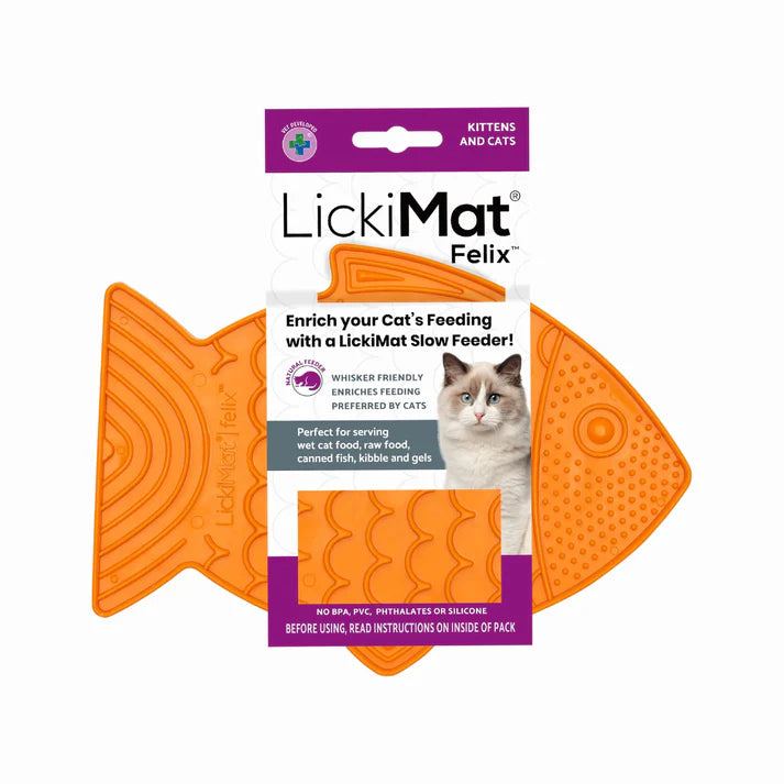 Lickimat Felix Orange