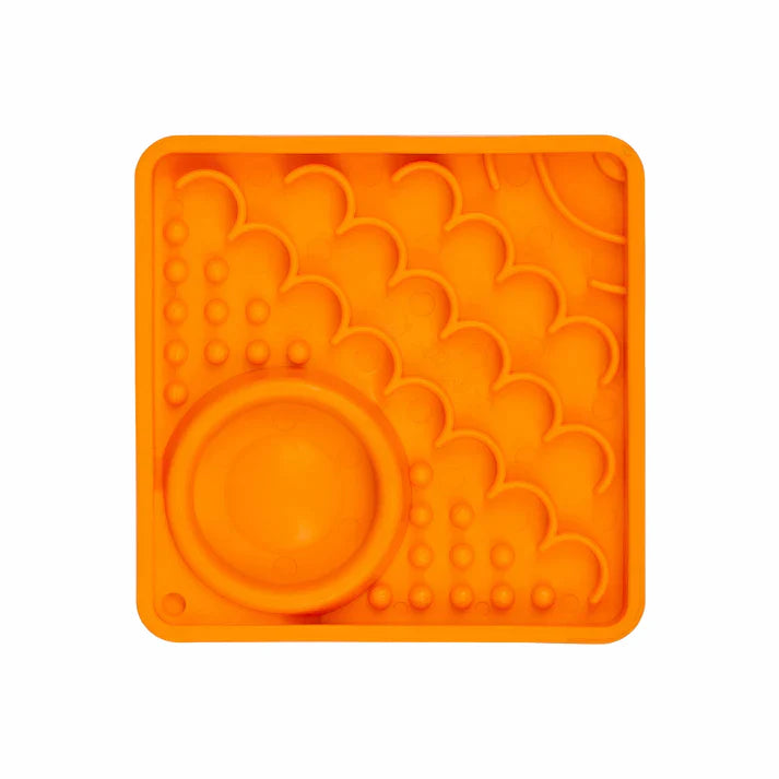 LickiMat Cat Kitty Orange