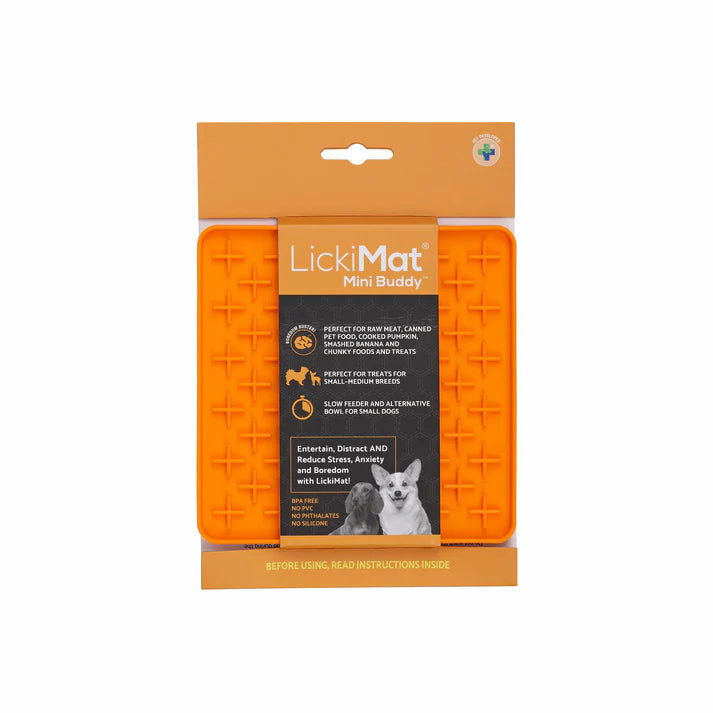 LickiMat Mini Buddy Orange