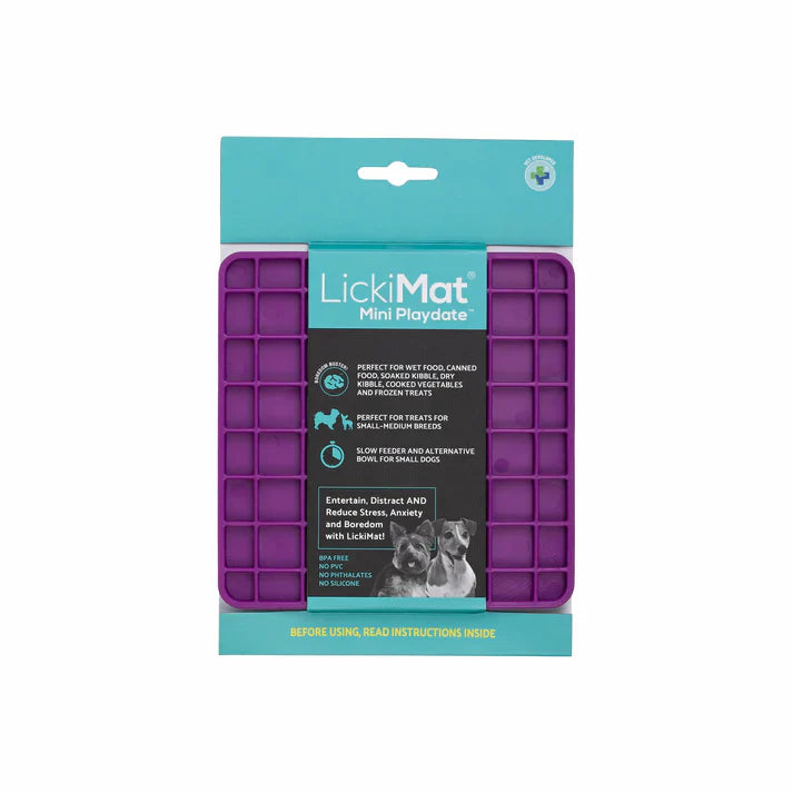 LickiMat Mini Playdate Purple