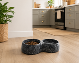 Hem & Boo Duo Bowl Marble