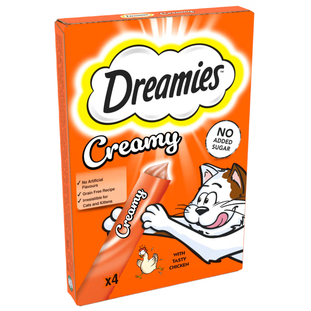 Dreamies Cat Creamy Treats Chicken 40g
