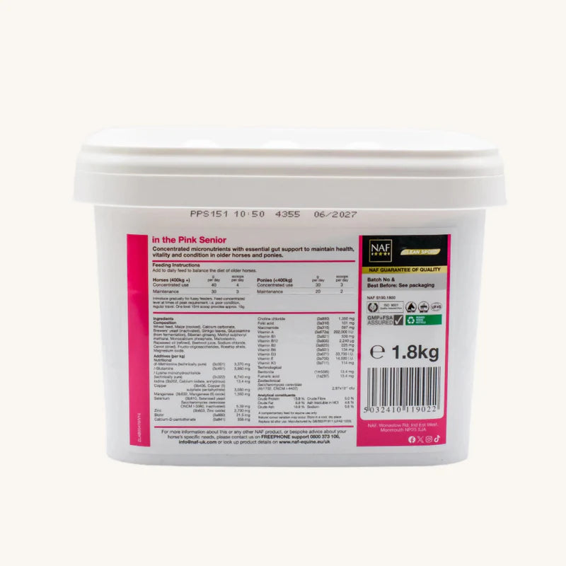 NAF Pink Senior 1.8kg