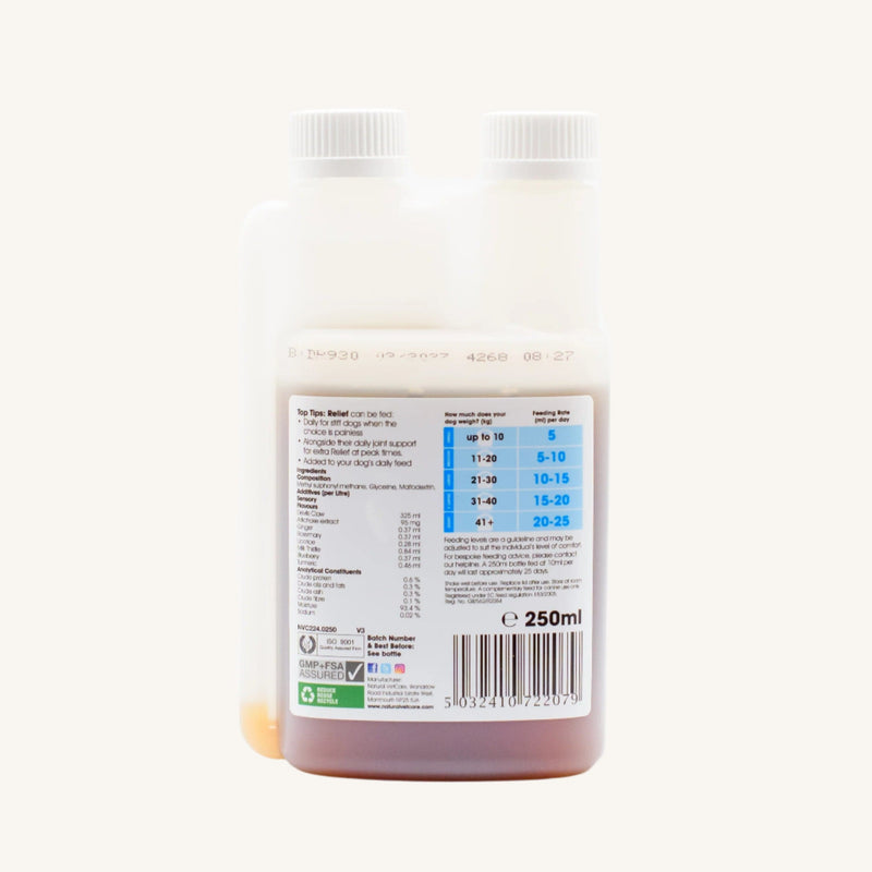 NAF NVC Dog Relief Liquid 250ml