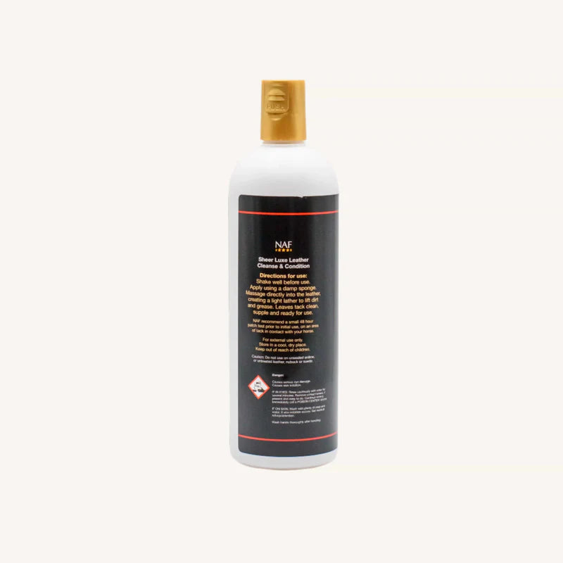 Naf Sheer Luxe Leather Cleanse & Condition 500ml