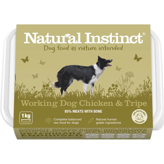 Natural Instinct Working Chicken & Tripe 1kg