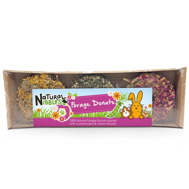 Natural Nibbles Mixed Forage Donuts