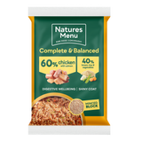Natures Menu Dog - Complete & Balanced 60/40 Chicken With Salmon Block 300g