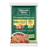 Natures Menu Dog - Complete & Balanced 60/40 Lamb & Chicken Block 300g