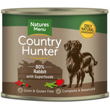 Natures Menu Dog - Country Hunter Can Rabbit 600g
