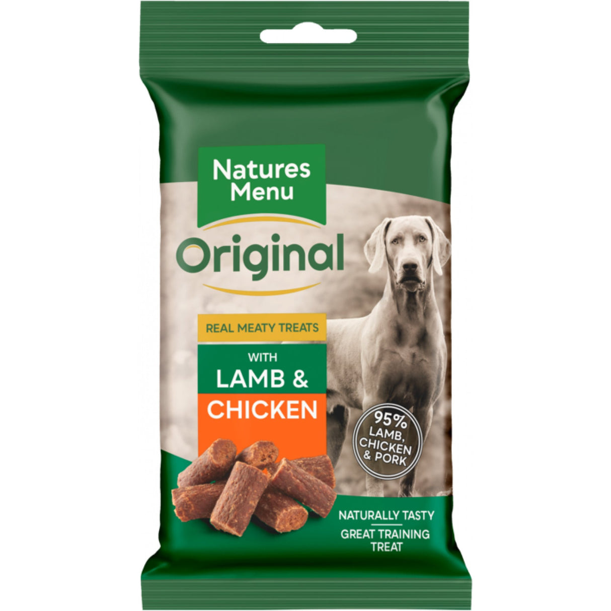 Natures Menu Dog - Treats Lamb and Chicken 60g