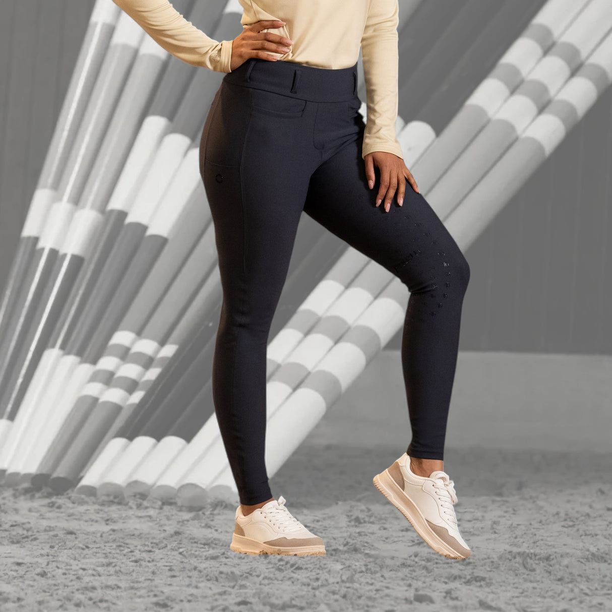 Pikeur Linnett Tight SD 6505 Highwaist Seamless Graphite Blue